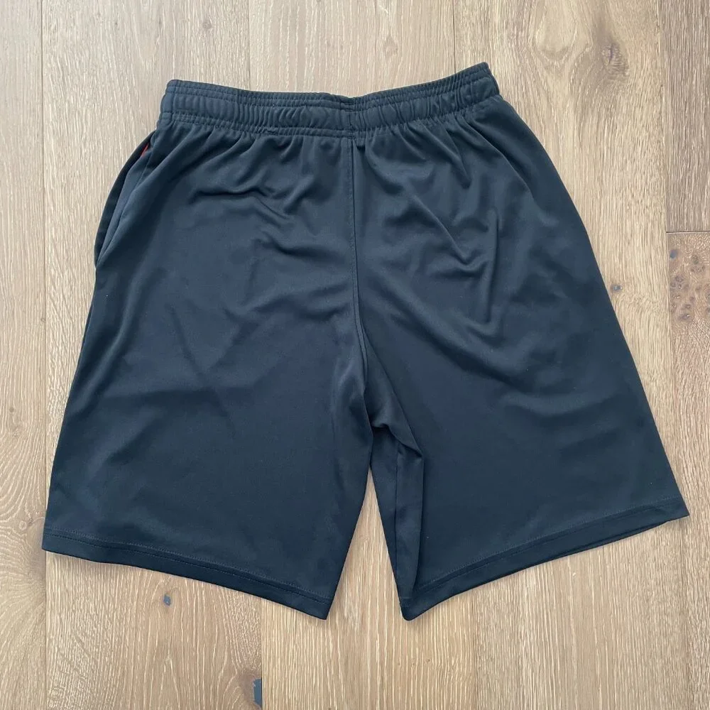 Under Armour Shorts Boys Youth Large Black UA Stunt 3.0 Performance Athletic Gym - Picture 5 of 16